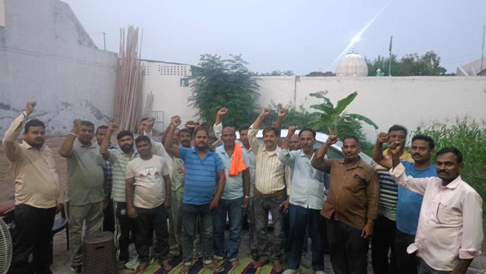 Nirman Mistri Mazdoor Sangh announces to join Sangrur rally on July 25